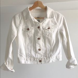 White Denim Jacket
